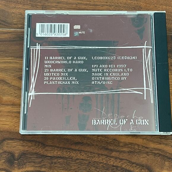 Depeche Mode Barrel Of A Gun 2 UK Import CD Mute LCDBONG25 - Picture 7 of 8